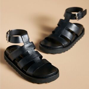 Anthropologie Open-Toe Fisherman Sandals